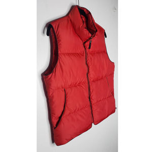 Polo Ralph Lauren Feather Down Puffer Vest Outdoor Sporty Red Men's Medium